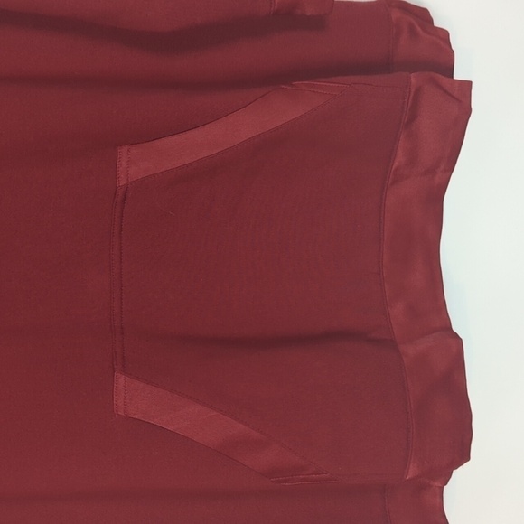 Soft Surroundings Satin Trimmed Sweatshirt - Picture 4 of 9